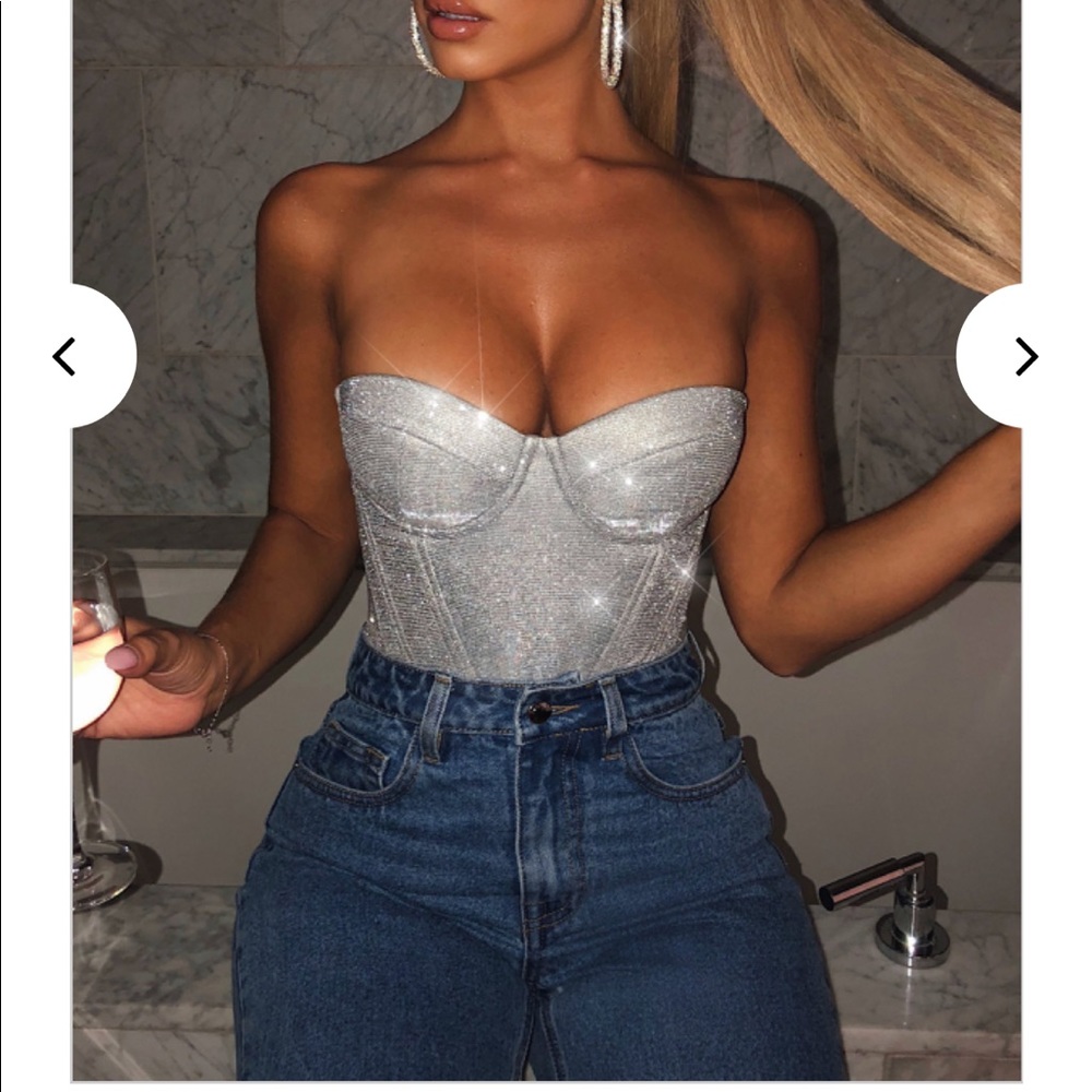 L baby boo fashion body suit